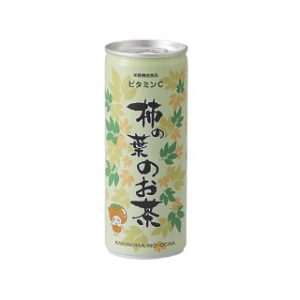 柿の葉のお茶ドリンク缶(6本セット)320①
