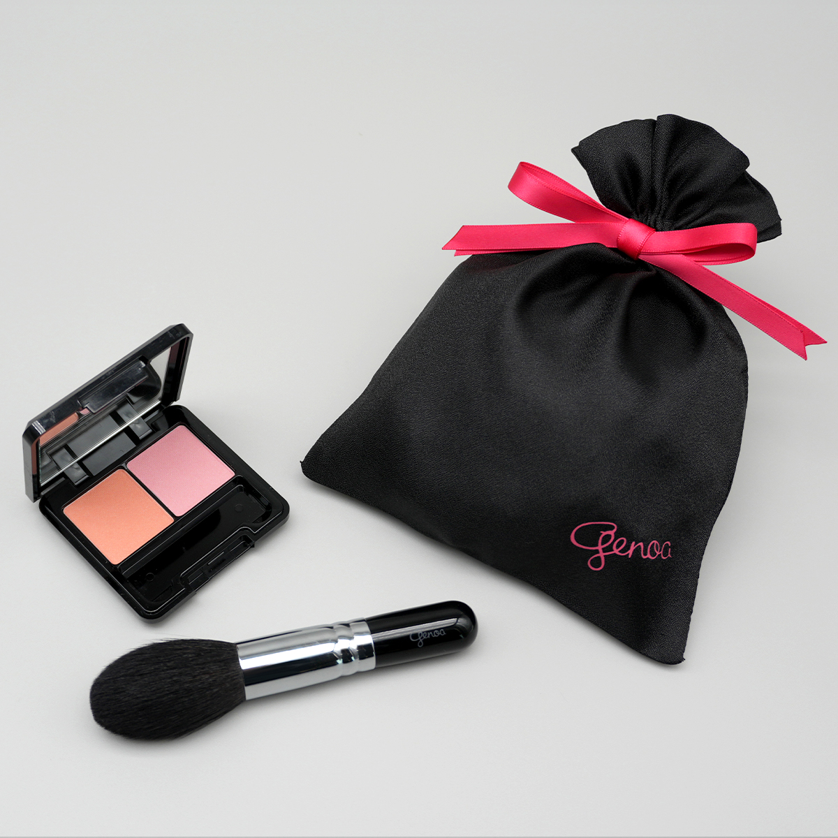 【発売記念巾着付】フェイスカラー＆チークブラシセット