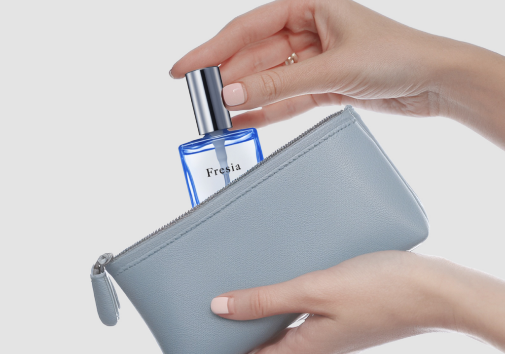 ポーチの中のフレシア